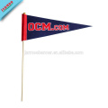 Oem Manufacturer University Digital Printing 30X70Cm Outdoor Triangle Flag Pennant Flags